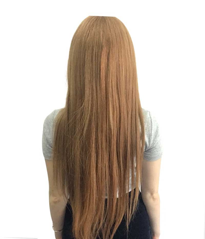 Pelucas llenas de encaje